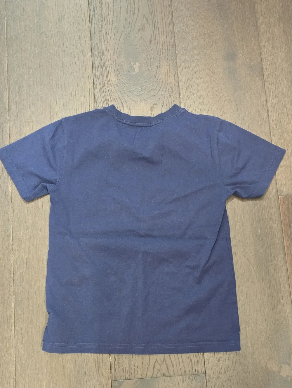 Ralph Lauren Navy Short Sleeve Crewneck Tee for Kids